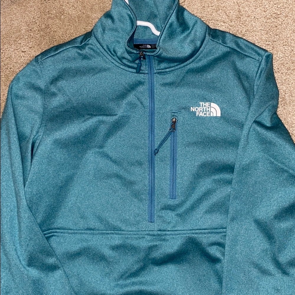North Face Fleece Quarter Zip with Pocket